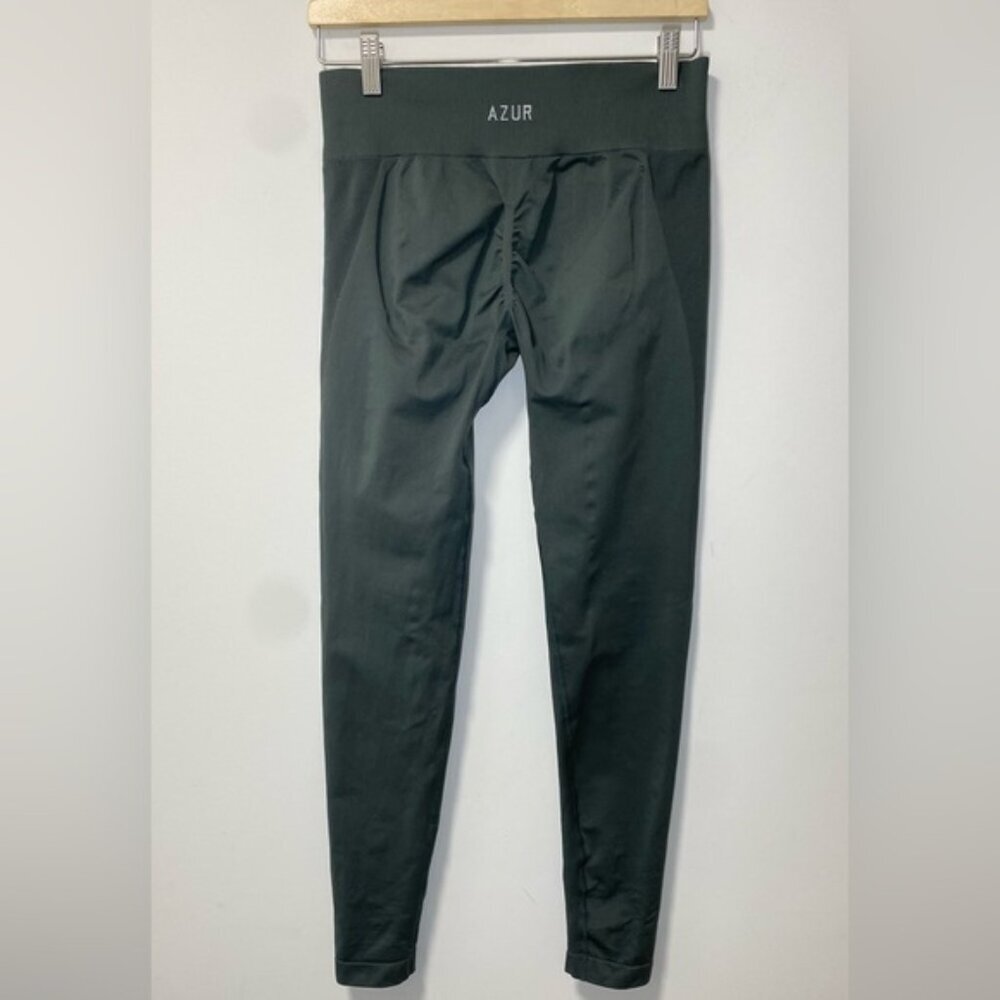 Azur Fit Dark Green Leggings — Size XL - Picture 4 of 9